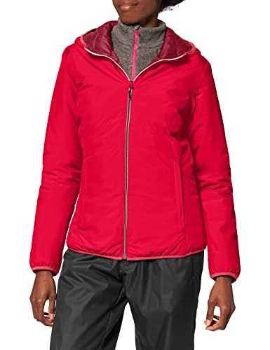 CMP Damska kurtka Dupont Sorona watowanie czerwony Granita/Syrah 44 3Z23576