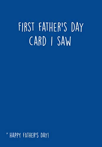 Seriously Just Kidding Karta na Dzień Ojca, humorystyczna karta na Dzień Ojca, karta emocjonalna ratownicza. 124 x 176 SJKF007