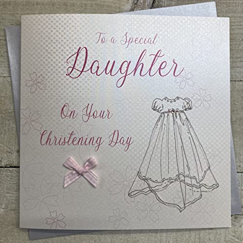 WHITE COTTON CARDS White Cotton Cards kartka z życzeniami szczęścia z okazji chrztu 