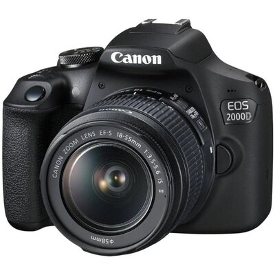 Canon EOS 2000D + 18-55 IS II (2728C003AA)