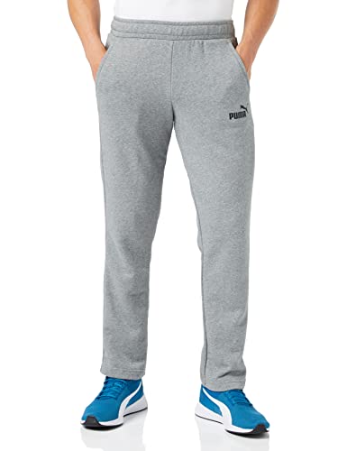 Puma Spodnie męskie Ess Logo Pants Tr Op Srl szary (Medium Gray Heather) 4XL 586722