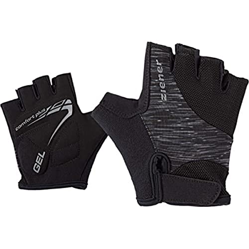 Ziener CANIZO Junior Bike Glove rękawiczki rowerowe, czarne (Black Melange), XL