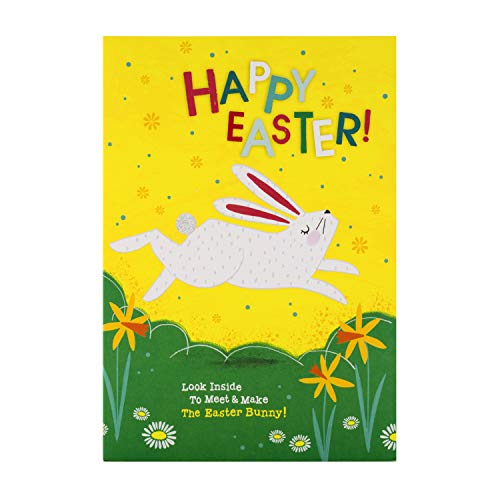 Wielkanocna karta aktywności od Hallmark - 'Make Your Ow' wzór paletek z palcem