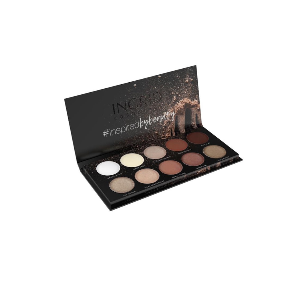 Verona Ingrid Matt and Glam Paleta Cieni do powiek Nude (10) 27g