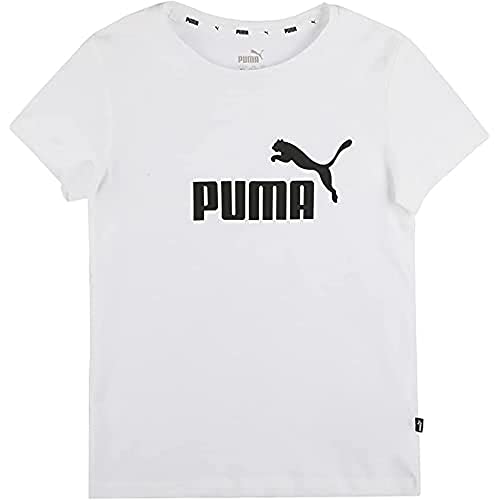 Puma Koszulka dziewczęca Ess logo G Czarny 110 587029