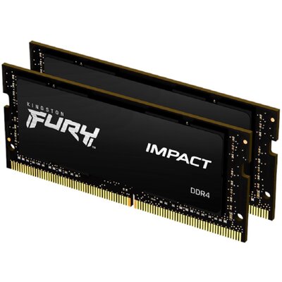 Kingston Fury Impact 64GB 2x32GB 3200MHz DDR4 CL20 SODIMM