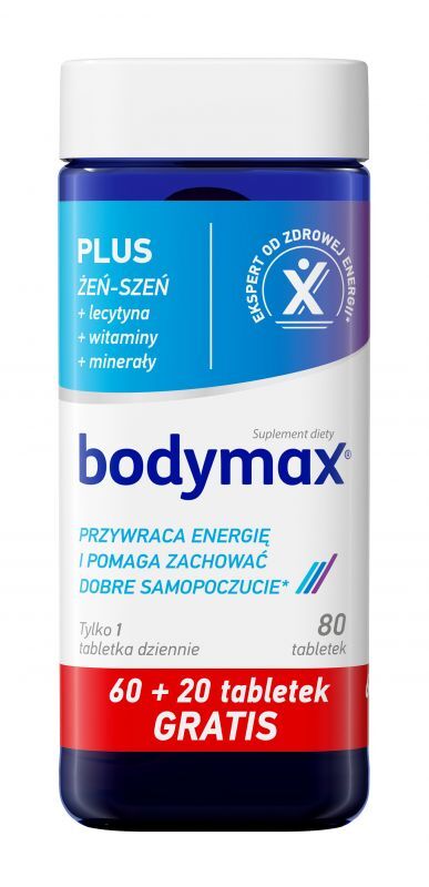 BODYMAX Plus, 80 szt.