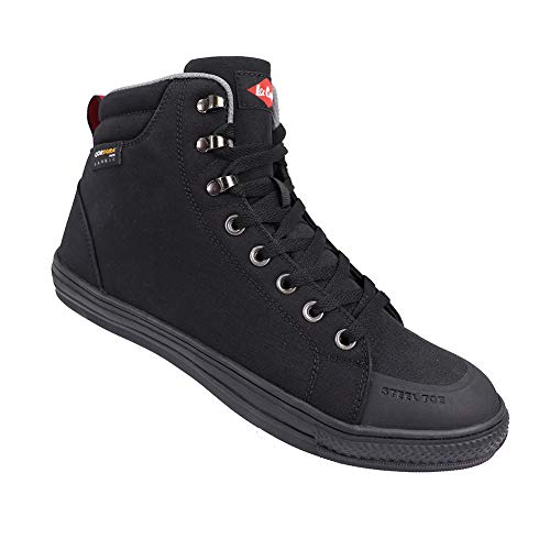 Lee Cooper Unisex Odzież robocza Sb/Retro Baseball Boot Work Safety Shoe, Cordura Boot Black, 45 EU