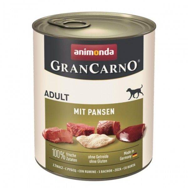 Animonda GranCarno Adult Dog smak Żwacze 800g 50391-uniw