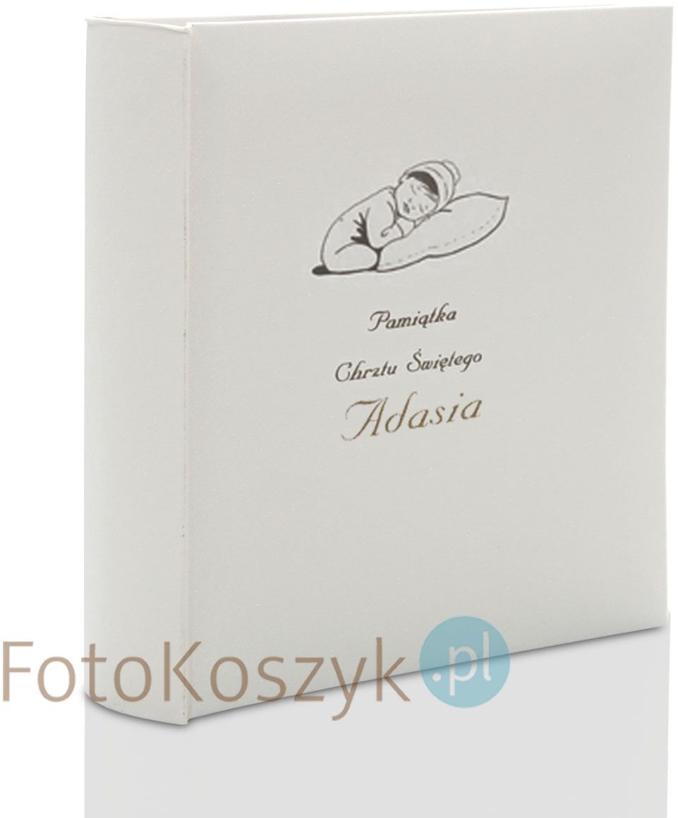 Album na chrzest, wsuwany, 300 zdjęć 10x15, personalizowany, 5 wzorów