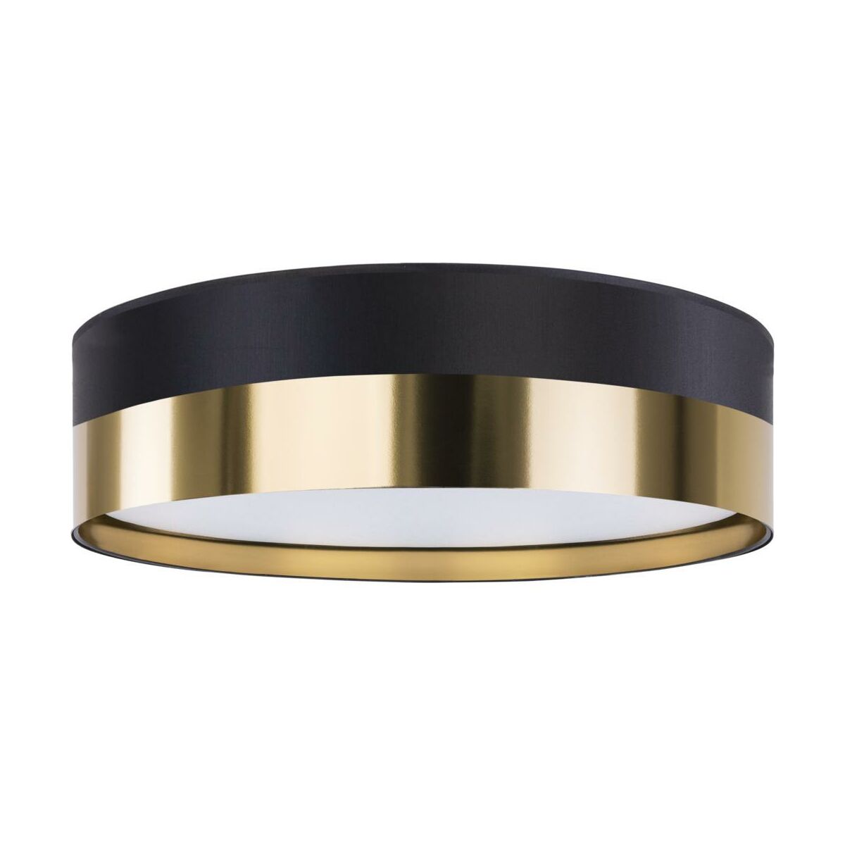 Plafon Londyn 60 cm czarno-złoty 4 x E27 TK Lighting