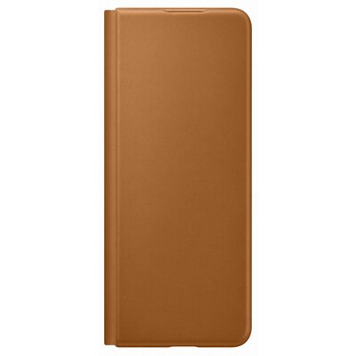 Samsung Etui Leather Flip Cover do Galaxy Z Fold 3 EF-FF926LAEGWW Brązowy