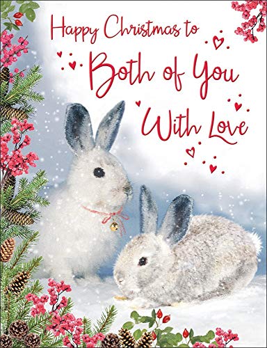 Tradycyjna (słodka) kartka świąteczna 'To Obie Of You' - 20 x 15 cm - Regal Publishing