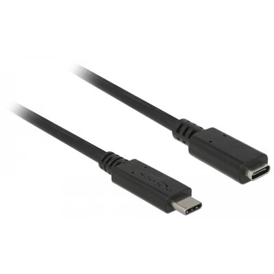 Delock PRZEDŁUŻACZ USB CM-CF 3.1 1.5M CZARNY