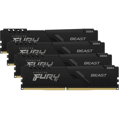Kingston Fury Beast DDR4 64 GB 3200MHz CL16 KF432C16BBK4/64 KF432C16BBK4/64