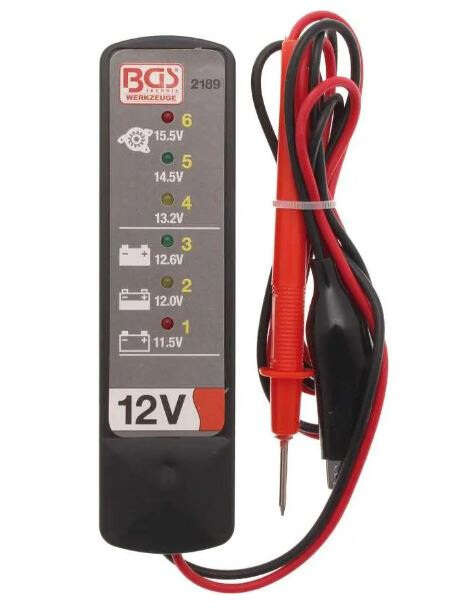 TESTER AKUMULATORÓW 12V, TESTER DIODOWY