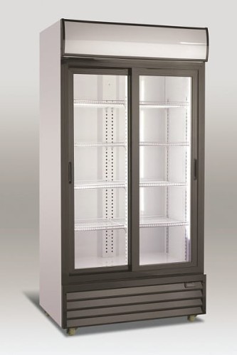 Szafa chłodnicza przeszklona RQ801SL 800l drzwi przesuwne (SD801SL) Resto Quality