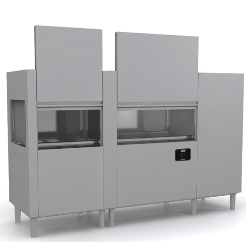 Zmywarka tunelowa KRUPPS EVOLUTION LINE moduły mycia wstępnego, płukania końcowego, odzysku ciepła EVO411 Resto Quality