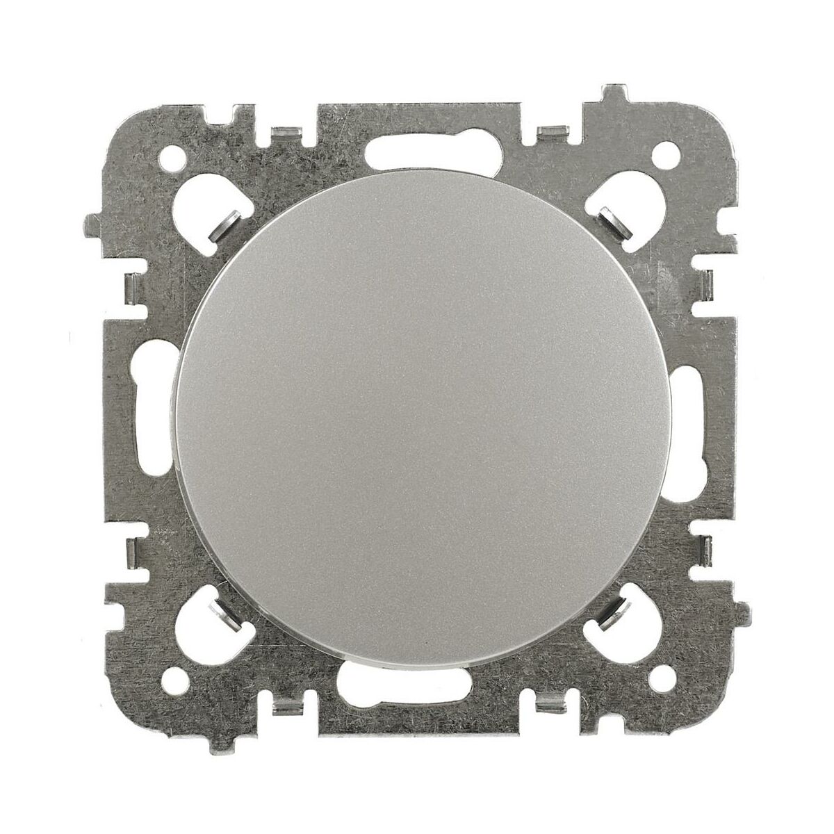 LEXMAN Włącznik pojedynczy schodowy Ardea Srebrny LEXMAN