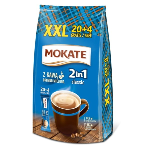 Mokate Sp. Z o.o. 2w1 Classic 24 szt x 17g XXL 2IN1.24.XXL