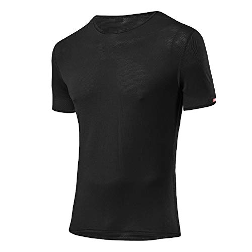 LÖFFLER LÖFFLER T-shirt męski Hr. Shirt Ka Transtex Light czarny czarny 50 22603