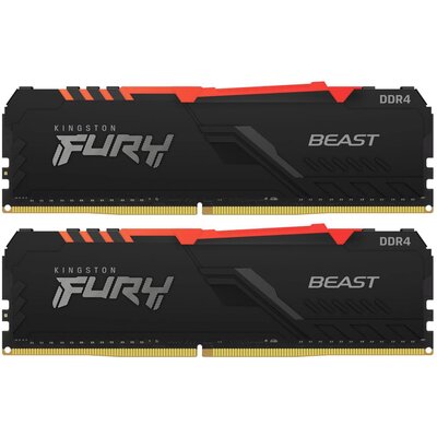 Kingston FURY 16GB 2x8GB 3600MHz CL17 Beast RGBKF436C17BBAK2/16
