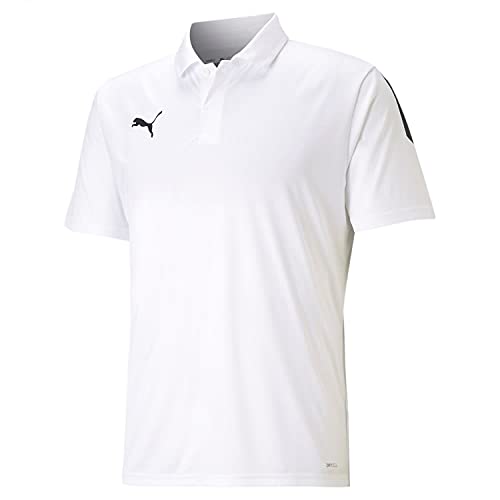 Puma Męska koszulka polo Teamliga Sideline White Black M 657257
