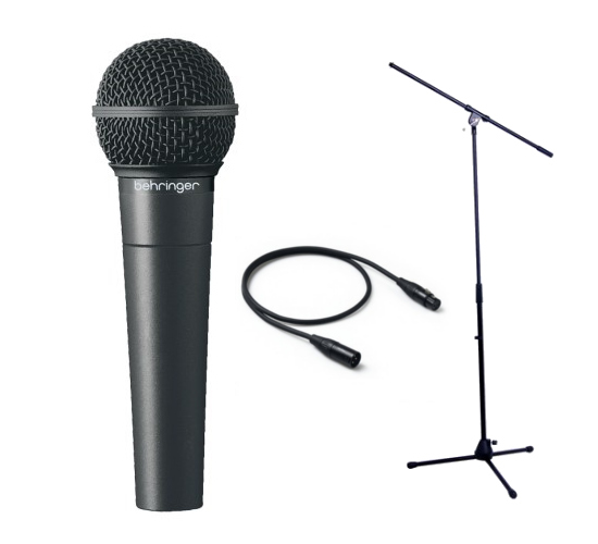 Behringer XM8500 + statyw + kabel 3m ♦ 30 DNI NA ZWROT ♦ GWARANCJA DOOR-TO-DOOR ♦ SZYBKA WYSYŁKA