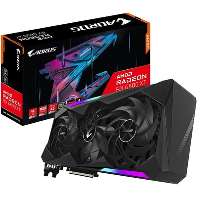 Gigabyte Aorus Radeon RX 6800 XT Master 16GB GDDR6 GV-R68XTAORUS M-16GD GV-R68XTAORUS M-16GD