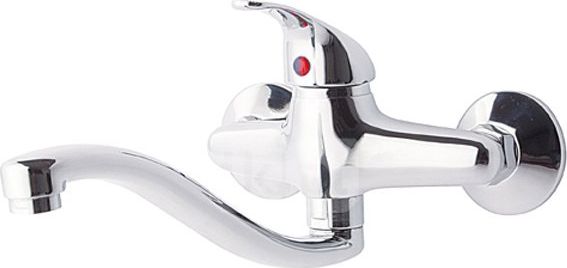 Bateria umywalkowa Perfexim Irys ścienna chrom 35-001-0201-000