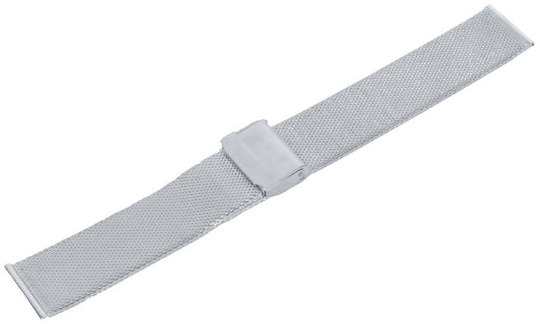 Bransoleta stalowa Zeppelin typu mesh 18 mm - srebrna (ZE-9M1585C18) T