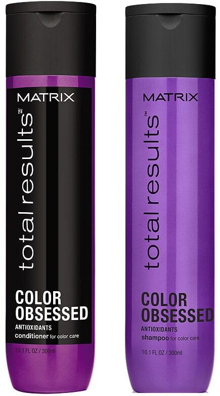 Matrix Total Results Color Obsessed Conditioner - zestaw pielęgnujący włosy farbowane, szampon 300ml i odżywka 300ml 8/ZESTAW
