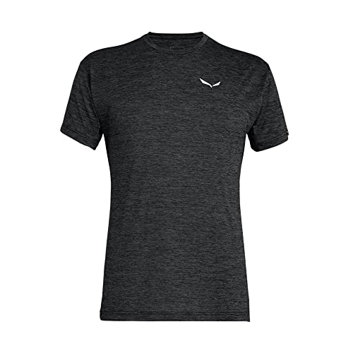 Salewa Salewa Puez Melange Dry M S/S koszulka męska czarny czarny melan$27 58/4XL 00-0000026537