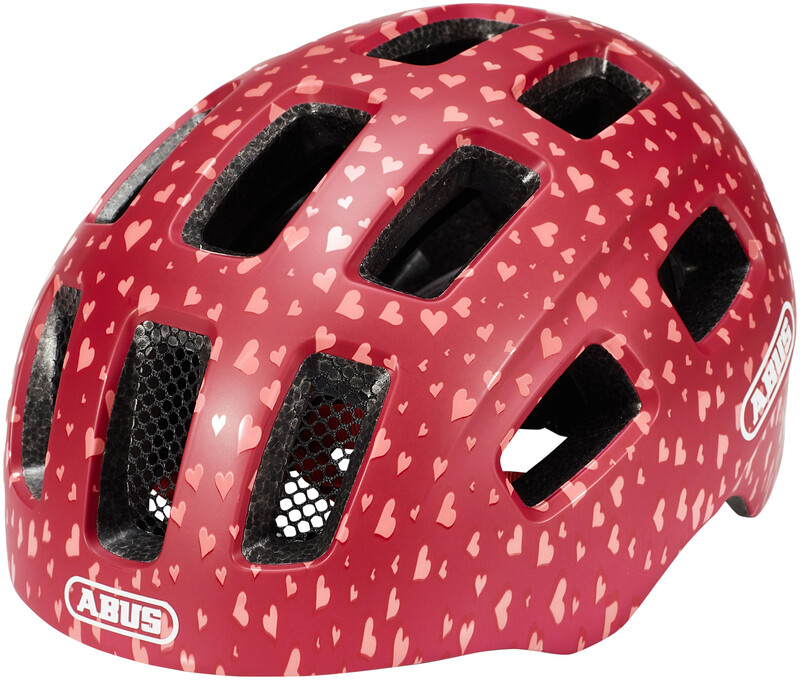 Abus Youn-I 2.0 Helmet Youth, czerwony M | 52-57cm 2021 Kaski dla dzieci 63809