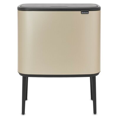 Brabantia Touch Bin Bo kosz na śmieci, szampański 304644