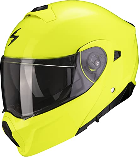 Scorpion, Kaski modułowe EXO-930 solid neon yellow, M