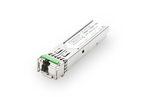 DIGITUS Professional Digitus Professional DN-81004  01 Mini GBIC (SFP) Module, 1.25 Gbps, 20 km z funkcją DDM/Single Mode/LC Simplex Connector 1000Base-LX/Tx1550nm/Rx1310nm DN-81004-01