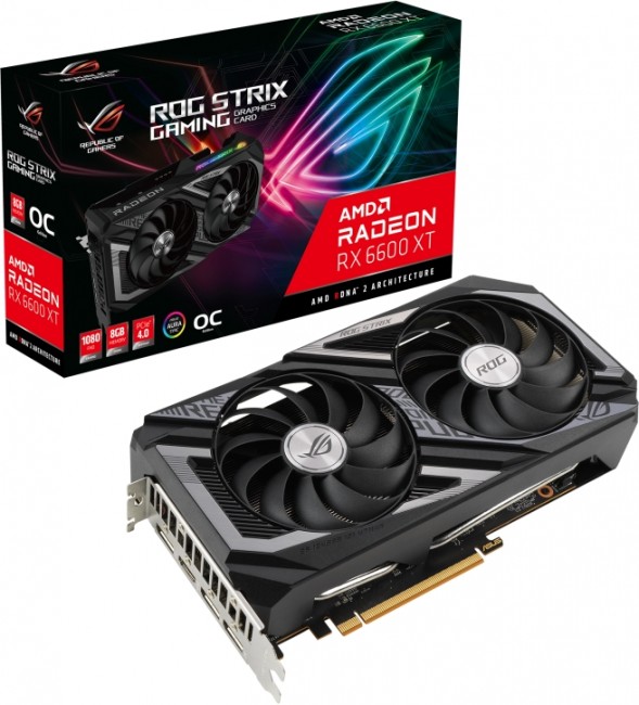 Asus ROG Strix Radeon RX 6600 XT Gaming OC 8GB