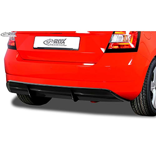 Tylny fartuch 'Diffuser' Fabia III HB (NJ) 2014- (ABS czarny błyszczący)
