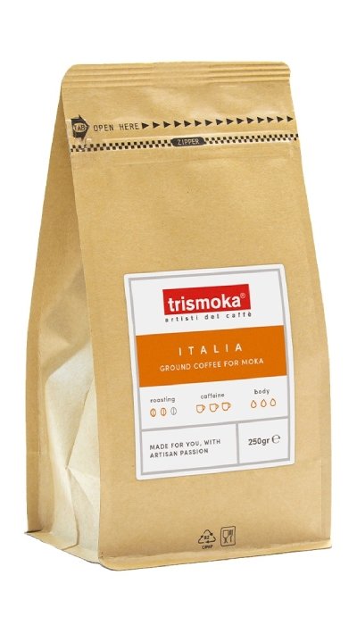 TRISMOKA Kawa mielona Trismoka Caffe Italia 250g 8845-uniw