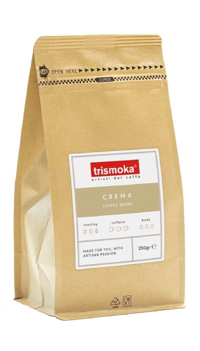 TRISMOKA Kawa ziarnista Trismoka Caffe Crema 250g 8846-uniw
