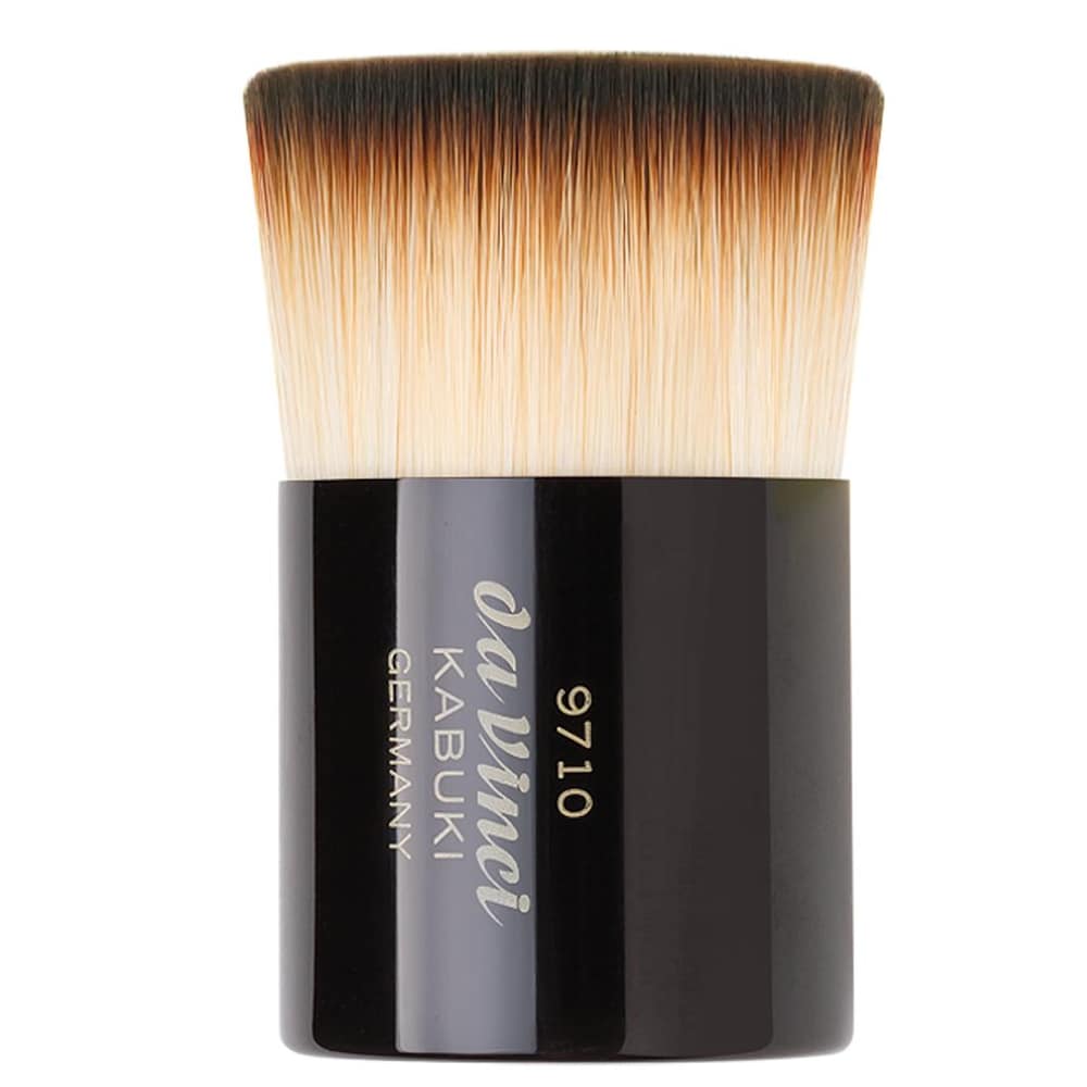 Da Vinci Kabuki pędzel do pudru z pudełkiem na podróż 9710