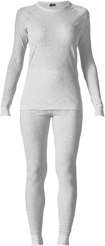 Maier Sports Lena Baselayer Set Women, szary XL 2021 Zestawy bielizny termicznej i narciarskiej 998280-636-XL