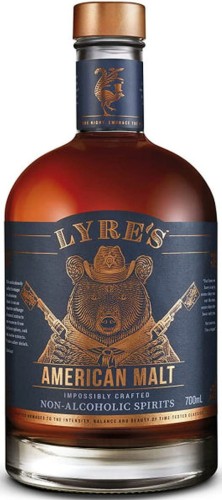 Bezalkoholowa whisky Lyre's American Malt 0,0% 0,7l
