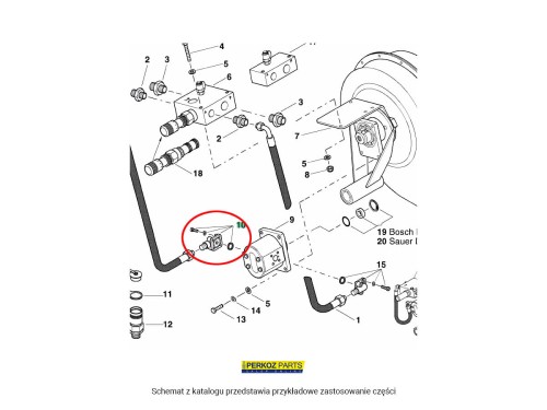 KVERNELAND Złączka AC688387 AC688387