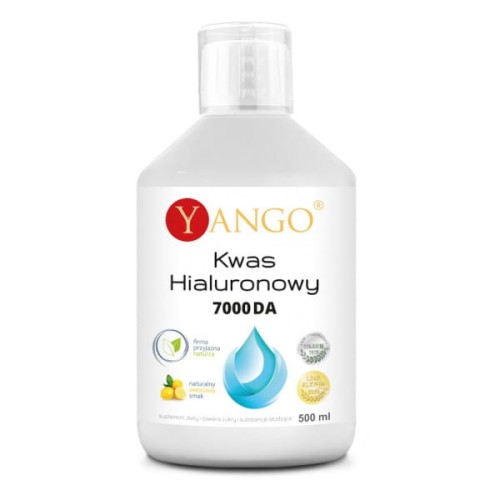 Yango Kwas Hialuronowy 7000 DA Suplement diety 500 ml