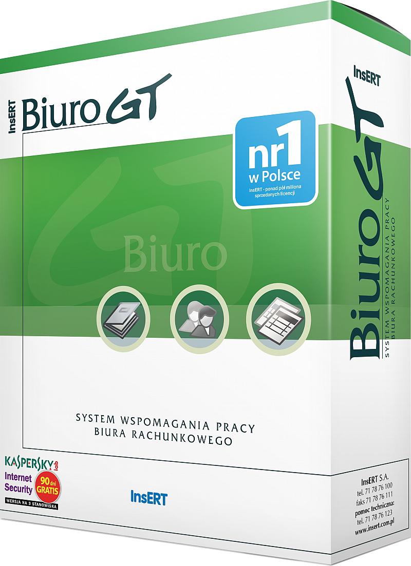 Biuro GT System wspomagający pracę biura rachunkowego.