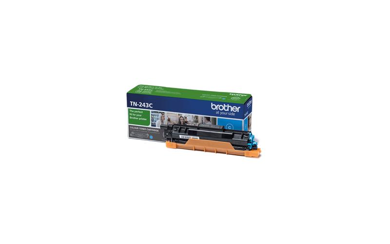 Oryginalny toner firmy Brother w kolorze cyan TN-243C