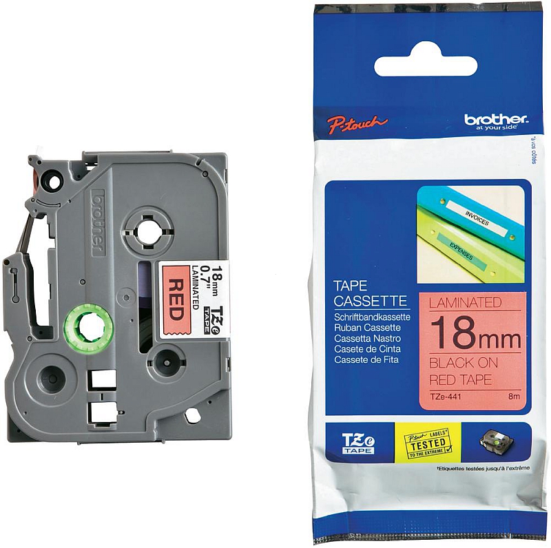 Brother TZe-441 18mm x 8m (TZe441) (jest na magazynie)