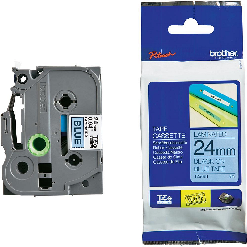 Brother TZe-551 24mm x 8m (TZe551) (jest na magazynie)